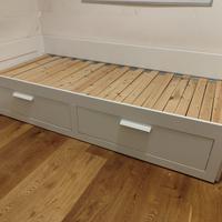 Letto divano singolo e matrimoniale contenitore