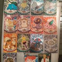 15 carte Topps Pokemon 1a serie perfette