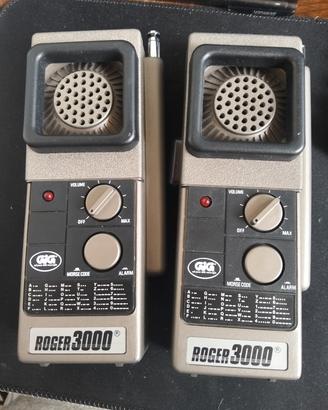 walkie talkie Roger 3000 funzionante al 100%