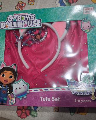 GABBY'S DOLLHOUSE Tutu set bimba 3-6 anni
