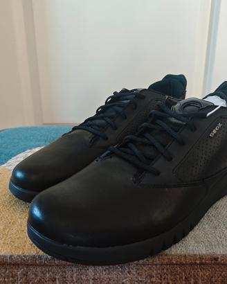 Scarpe Geox U Aerantis A in Pelle - Nere - Tg 43