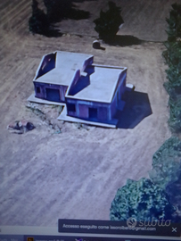 Terreno con cemento armato