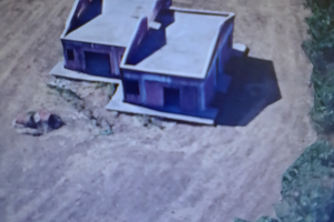 Terreno con cemento armato