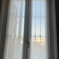 Tende bianche a rullo x 3 infissi senza fori