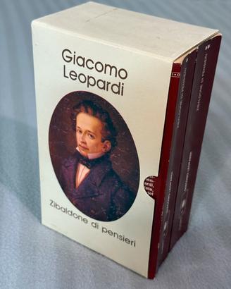 Giacomo Leopardi - Zibaldone, cofanetto Mondadori