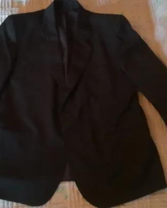 Giacca Marzotto nera/ blu marino taglia 54