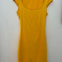 Doppio vestito giallo e nero