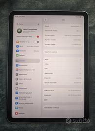 Apple iPad Air 5 M1 256GB Wi-Fi 10,9" Come Nuovo 