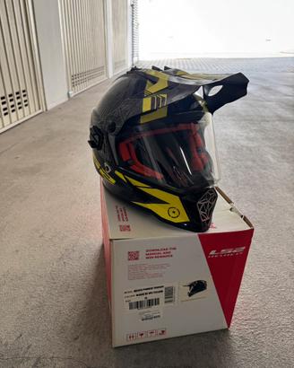 Casco moto cross enduro LS2 PIONEER TRIGGER