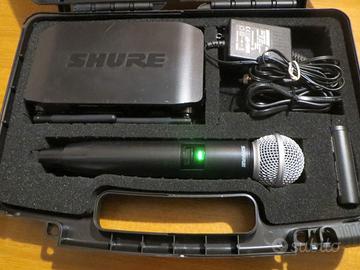 radiomicrofono digitale shure glxd sm58