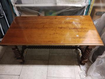 Tavolino basso legno massello porta tv o salotto
