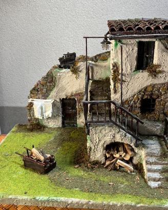 Presepe realistico artigianale