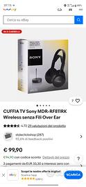 cuffie wireless Sony perfette