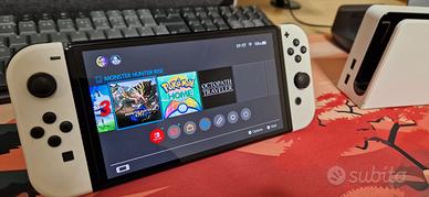 Nintendo Switch OLED – Come Nuova + Giochi + 256GB