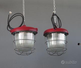 LAMPADA INDUSTRIALE RESTAURATA