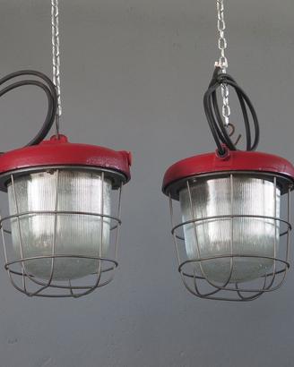 LAMPADA INDUSTRIALE RESTAURATA
