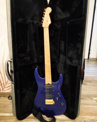 Charvel Pro-Mod DK24 HSH Mystic Blue + Case Gator