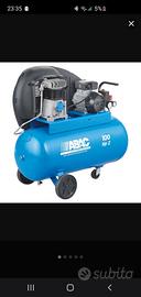 compressore aria abac 100 lt 220 volt