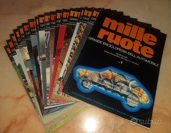 Enciclopedia MILLE RUOTE 18 Fascicoli - 1970