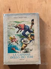 Vecchio libro “ La capanna dello zio Tom”