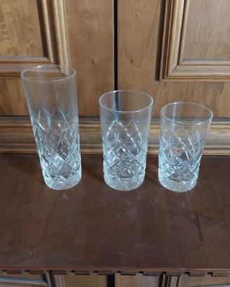 Servizio Completo 18 Bicchieri Tumbler Cristallo
