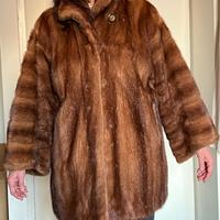 Pelliccia VISONE selv masc can. giacca 3/4 - 44/46