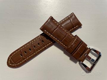 New CINTURINO Per PANERAI Pelle 24/22 120/75 LOGO