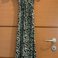 Vestito lungo Kate Cut a fantasia