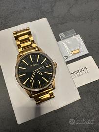 Orologio NIXON the sentry ss - oro/nero