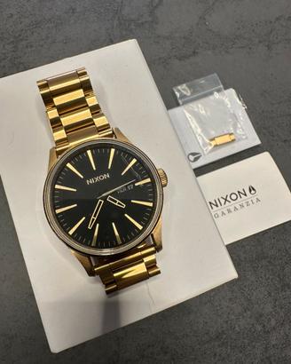 Orologio NIXON the sentry ss - oro/nero