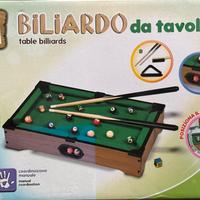 Biliardo da tavolo cm 51,5 x 31,5