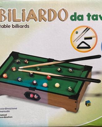 Biliardo da tavolo cm 51,5 x 31,5