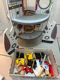 GIOCO ASTRONAUTA IN LEGNO