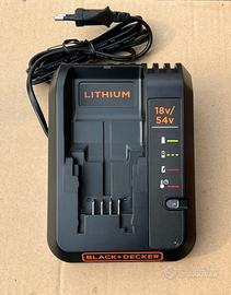 Black + Decker Caricabatterie Veloce 18V 54V