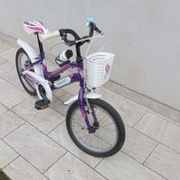 Bicicletta bambina 16" 4/5 anni