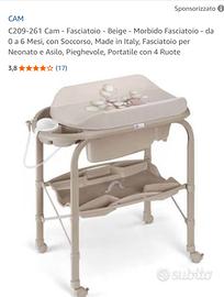 Fasciatoio per neonati
