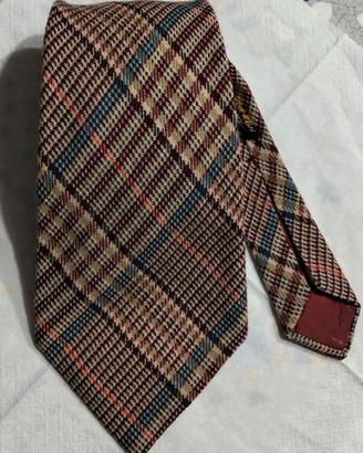 Cravatta vintage 100% lana anni '70.
