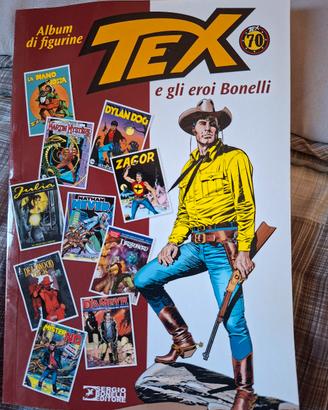 album Tex e gli eroi Bonelli 