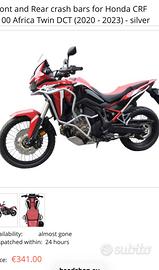 Barra paratelaio heed sx africa twin