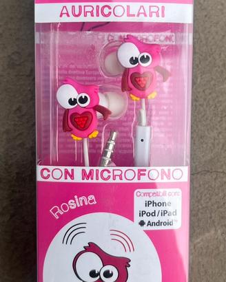 Auricolari con microfono
