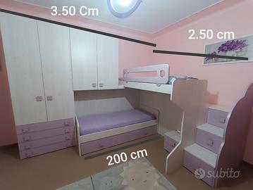 camera da letto da bambina 