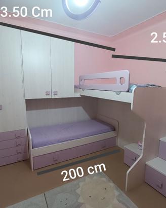 camera da letto da bambina 