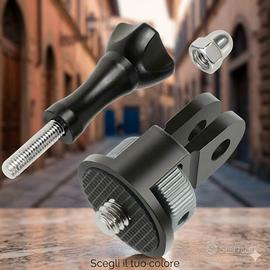 adattatore acciaio rotazione a 360 per insta360 