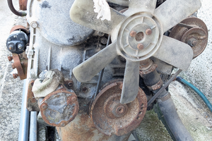 Motore e cambio per Fiat-Om Leoncino