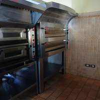 Forno e banco per pizzeria