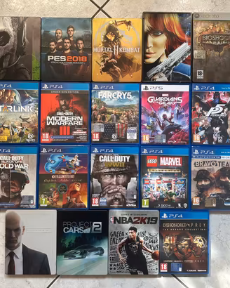 Giochi Ps4 / Xbox One / Xbox 360 / Steelbook
