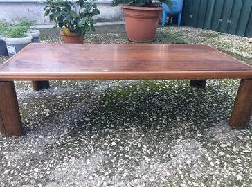 Tavolino basso in legno
