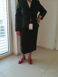 Completo lana-viscosa grigio/antracite Marella