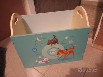 Porta giochi/porta riviste Disney