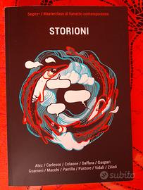 libro STORIONI Masterclass fumetto